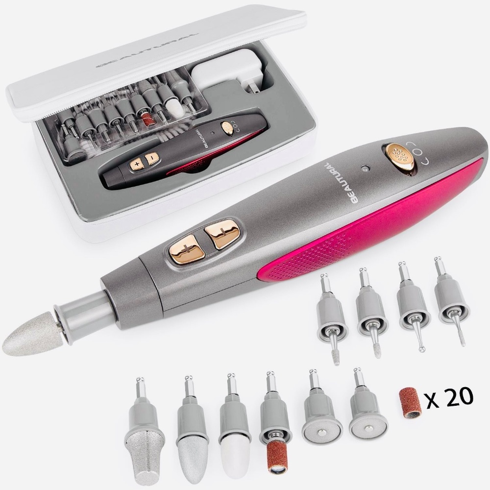 BEAUTURAL Professional Maincure / Pedicure Electric Nail Drill Set - NEW IN BOX